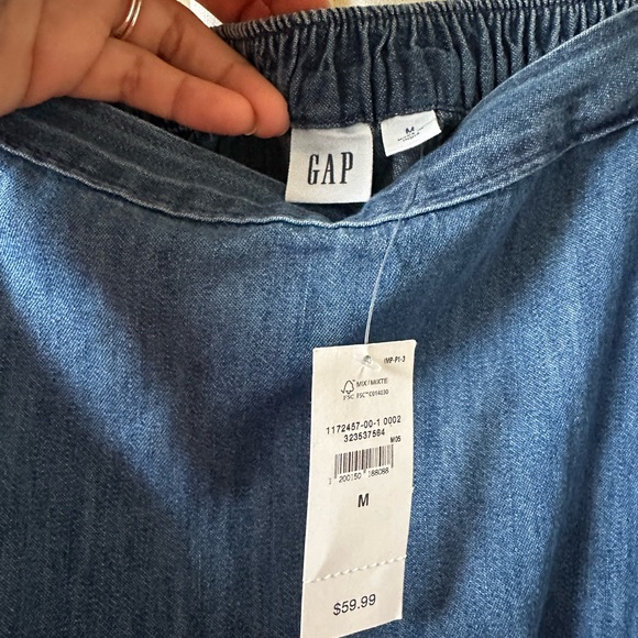 GAP A-Line Blue Denim Skirt - Picture 8 of 10